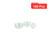 100 Pcs - Caissette cuisson plastique PS ronde - 120 ml, Diam: 9,2 cm, Hauteur: 2,7 cm