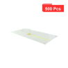 500 Pcs - Étiquettes autocollantes blanches - 40 x 2 cm, parfaites pour l'étiquetage
