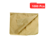 1000 Pcs - Sac papier brun ouvert - 25x23 cm, idéal pour emballage horeca