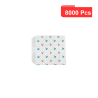 8000 Pcs - Sac papier - 60x60 cm, Hauteur: 4400 mm, Idéal pour horeca!