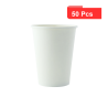 50 Pcs - Gobelet Carton Blanc "Aircup" - 230 ml, Hauteur: 9,1 cm, Ø: 5,6 cm