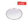 12 Pcs - Plateau en aluminium pour pizza - Ø254 mm, Hauteur: 8 mm