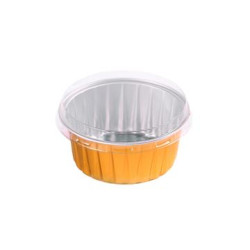 50 Pcs - Opseal Pot aluminium couleur or H35mm 125ml