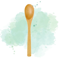 50 Pcs - Cuillère bambou 16 cm