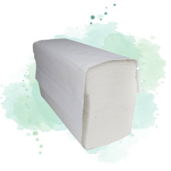 100 Pcs - Essuie main 2 plis 34 x 21,6 cm