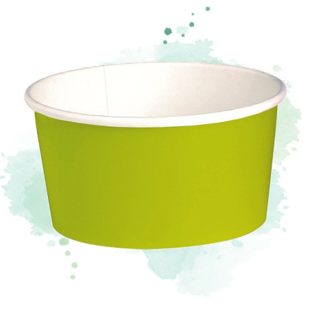 45 Pcs - Saladier rond en carton "Buckaty" - 900 ml, Diam: 15 cm, Hauteur: 7,5 cm