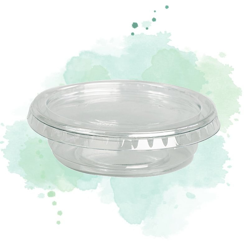 100 Pcs - Pot plastique PET transparent - 30 ml, sans couvercle - Diam: 6,5 cm, Hauteur: 5 cm 100 Pcs - Pot plastique PET transparent - 30 ml, sans couvercle - Diam: 6,5 cm, Hauteur: 5 cm
