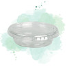 100 Pcs - Pot plastique PET transparent - 30 ml, sans couvercle - Diam: 6,5 cm, Hauteur: 5 cm