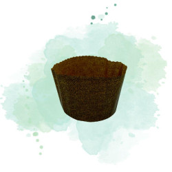 540 Pcs - Moule de cuisson carton "panettone" - Hauteur: 55 mm