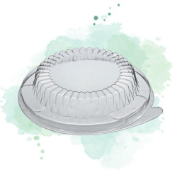 1000 Pcs - Couvercle Dôme transparent - Hauteur: 30 mm, Plastique de qualité