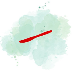 100 Pcs - Couteau plastique PS rouge "Majesty" - 180 mm, Polyvalent et résistant