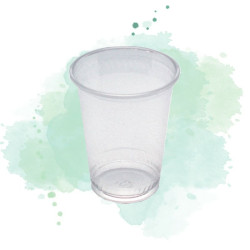 600 Pcs - Shaker plastique PS transparent - 600 ml, Hauteur: 155 mm