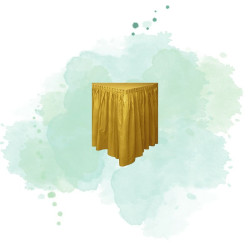 5 Pcs - Juponnage non-tissé or 4 000x720mm