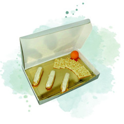 25 Pcs - Boite traiteur microcannelée