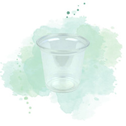 250 Pcs - Pot Solo PET 30 ml - 1,25 oz, Pratique pour emballage