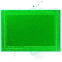 500 Pcs - Set papier vert foncé "Gala" - 300x400 mm, idéal pour la restauration