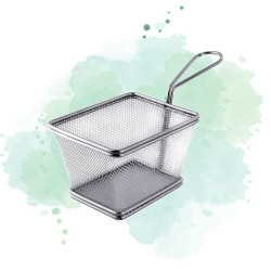 6 Pcs - Panier à Friteuse - 12,5 cm x 10 cm x 8,3 cm