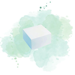 50 Pcs - Boîte pâtissière carton blanche - 16 x 16 cm, Hauteur: 8 cm