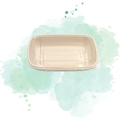 50 Pcs - Couvercle dôme en plastique PET - 135x165 mm, Hauteur: 9 mm