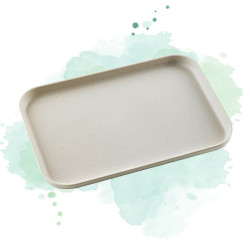 40 Pcs - Plateau réemployable beige - 240 x 170 mm, Hauteur: 16 mm