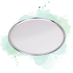 12 Pcs - Plateau à pizza en aluminium - Ø305 mm, Hauteur: 8 mm