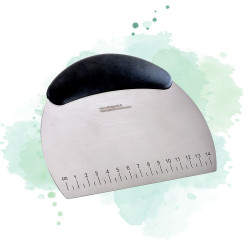 6 Pcs - Coupe-pâte avec mesure intégrée - 160 x 120 mm, pratique et précis