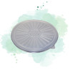 20 Pcs - Couvercle translucide PP pour pot 210LU250
