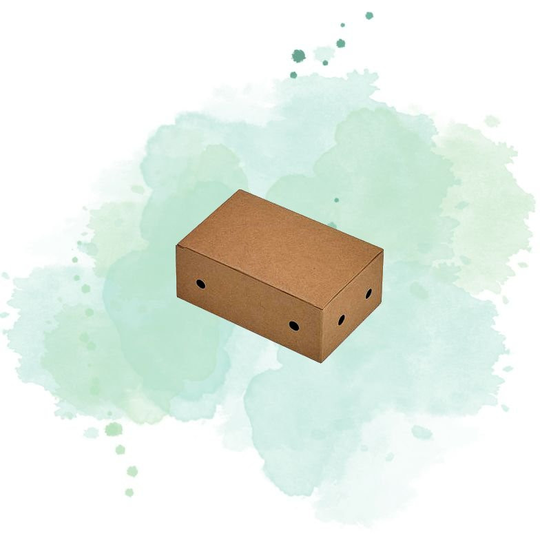50 Pcs - Boîte Kraft 6 Nuggets 114x73mm H45mm 50 Pcs - Boîte Kraft 6 Nuggets 114x73mm H45mm