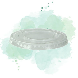 100 Pcs - Couvercle transparent pour pot