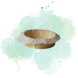 10 Pcs - Bake-a-ring - Anneau de cuisson avec papier cuisson intégré H30mm 260ml