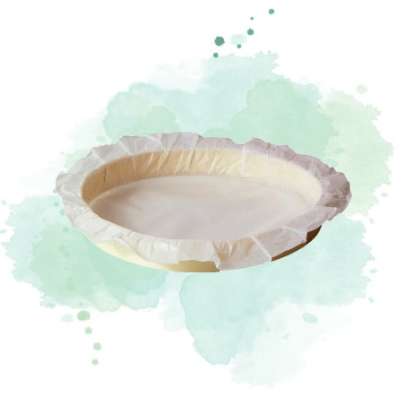 10 Pcs - Bake-a-ring - Anneau de cuisson avec papier cuisson intégré H35mm 1 330ml