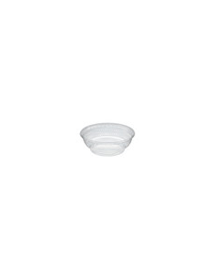 600 Pcs - Couvercle dôme transparent en plastique -...