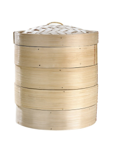 5 Pcs - Cuiseur vapeur bambou "Dimys" Diam: 30 cm 30 x 6 cm 2