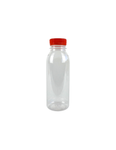 220 Pcs - Bouteille transparente PET - 330 ml, Ø: 61 mm, Hauteur: 161 mm