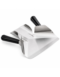 1 Pcs - Pelle à frites 2 manches 206x227mm H55mm