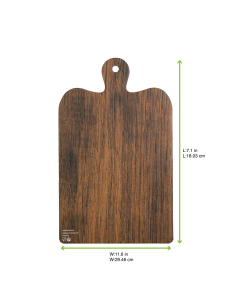 50 Pcs - Les planches apéro double face imitation marbre et bois 180x295mm 2