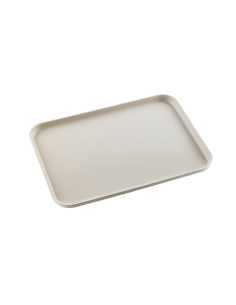 30 Pcs - Plateau réemployable beige - 310 x 225 mm, Hauteur: 16 mm