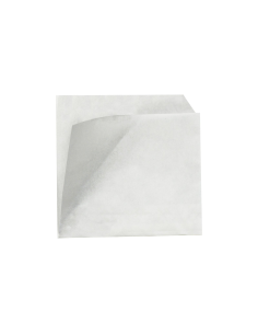 1000 Pcs - Sac papier blanc ingraissable - 11 cm x 11 cm, ouvert sur 2 côtés