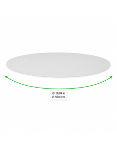 10 Pcs - Plateau Rond en acrylique 2
