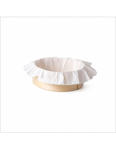 10 Pcs - Bake-a-ring - Anneau de cuisson avec papier cuisson intégré H30mm 150ml