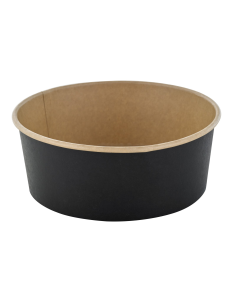 45 Pcs - Saladier rond Buckaty noir - Ø185 mm, Hauteur: 70 mm 2