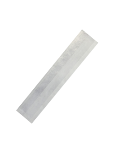 1000 Pcs - Sac sandwich blanc ingraissable avec fenêtre cristal - 11 cm x 4 cm x 55 cm