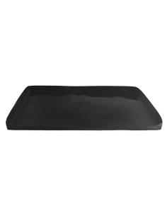 2 Pcs - Panier BBQ solide avec bordure 279x140mm H13mm
