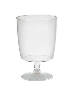 10 Pcs - Verre à vin réutilisable en plastique PS - Parfait pour événements, léger et durable
