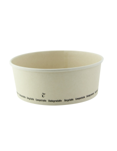 45 Pcs - Saladier Rond "Buckaty" - 1200 ml, Diam: 18.4 cm, Hauteur: 6.9 cm