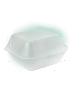 50 Pcs - Coquille plastique PSE blanche - 13,5 x 12,5 x 7 cm, 50 unités 2