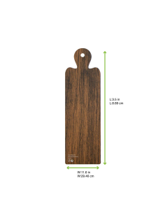 50 Pcs - Les planches apéro double face imitation marbre et bois 90x295mm 2