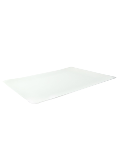 25 Pcs - Plateau rectangulaire blanc "BioNchic" - 390 x 290 mm en pulpe bio