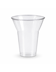 50 Pcs - Pot plastique PET 360 ml - Diam: 9,5 cm, Hauteur: 11,2 cm