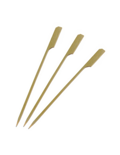 50 Pcs - Pique bambou "Teppo Gushi" - 25 cm, Idéal pour sushis et bouchées